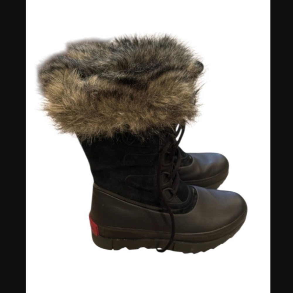 Sorel Joan of Arctic Next Waterproof Snow Boots 9.5 Black